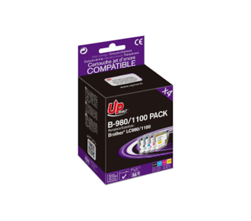 Tinteiro Compatível p/ Brother DCP145C/165C - Pack Uprint